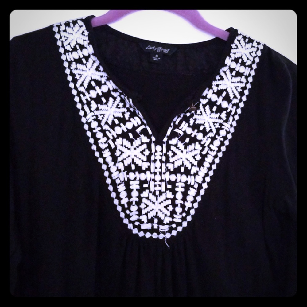 Black Lucky Brand top